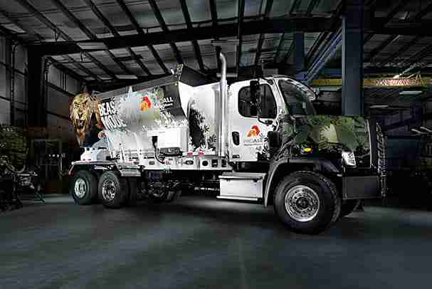 P95 i mixer n a garage