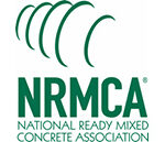 nrmca brand logo reading national ready mix concrete association